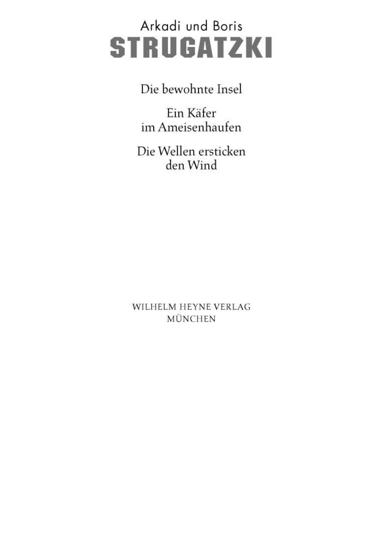 Gesammelte Werke 1