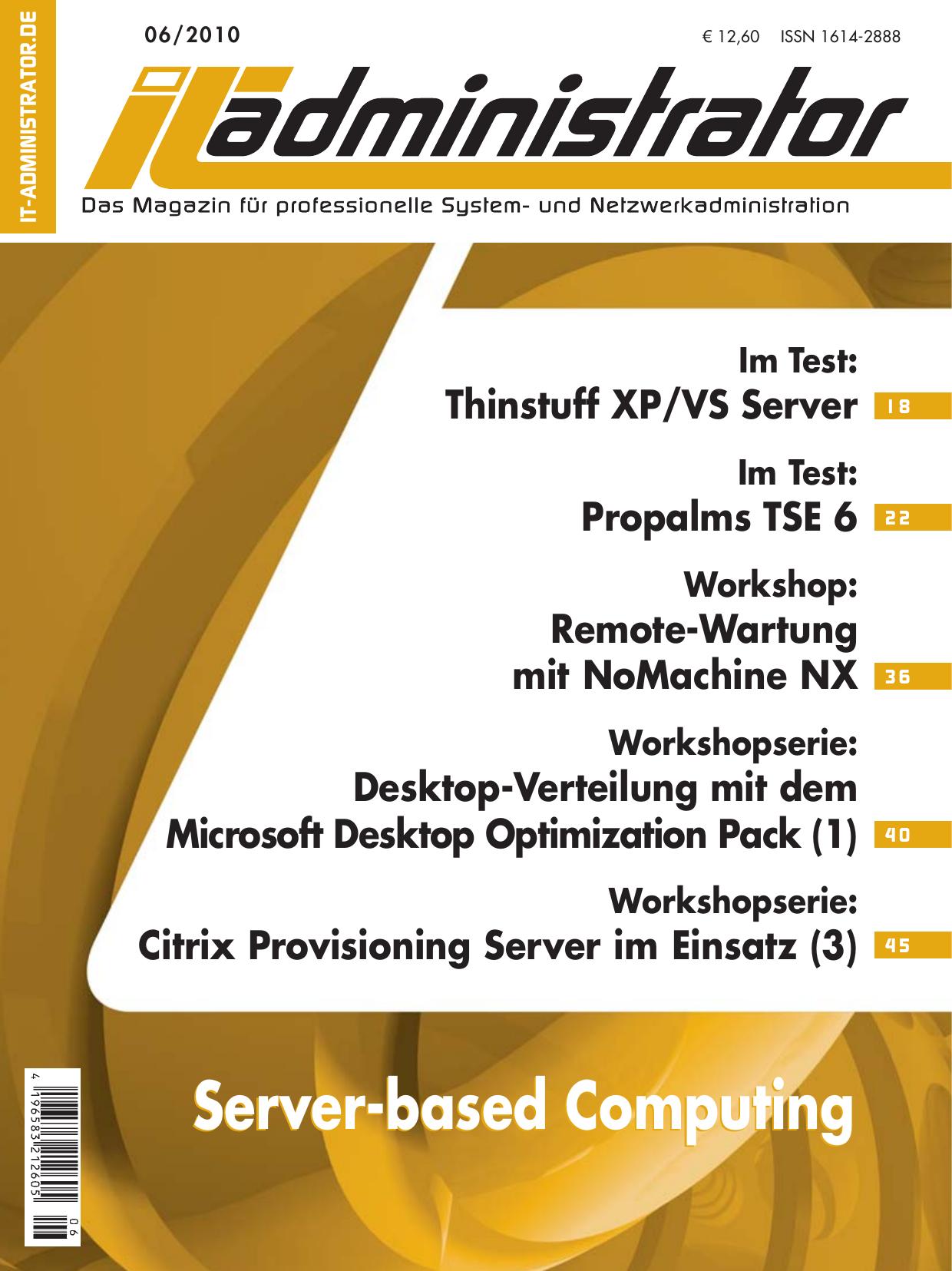 IT-Administrator Juni 2010