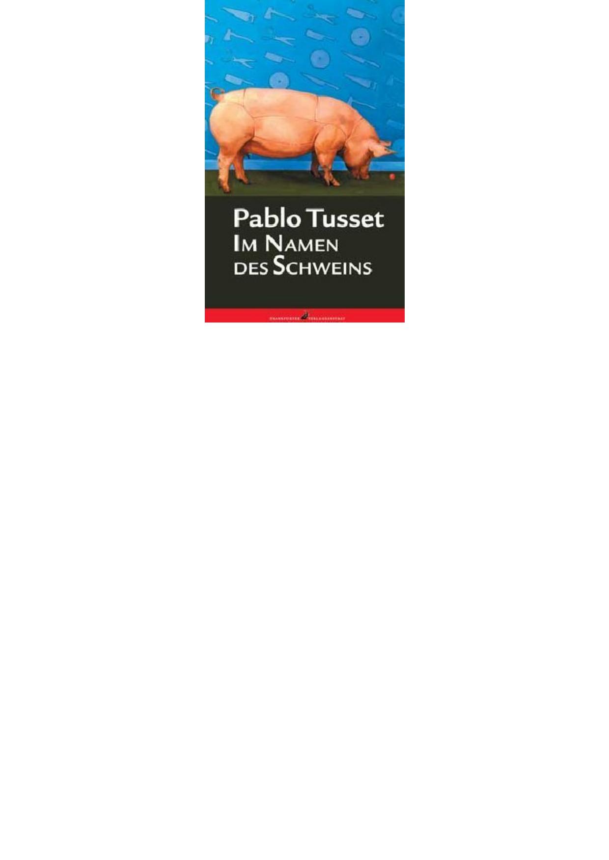 Im Namen Des Schweins