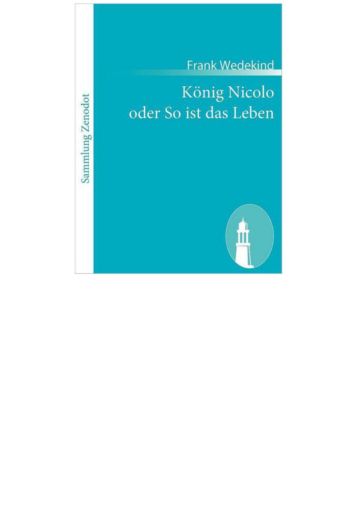 Koenig Nicolo Oder So Ist Das Leben