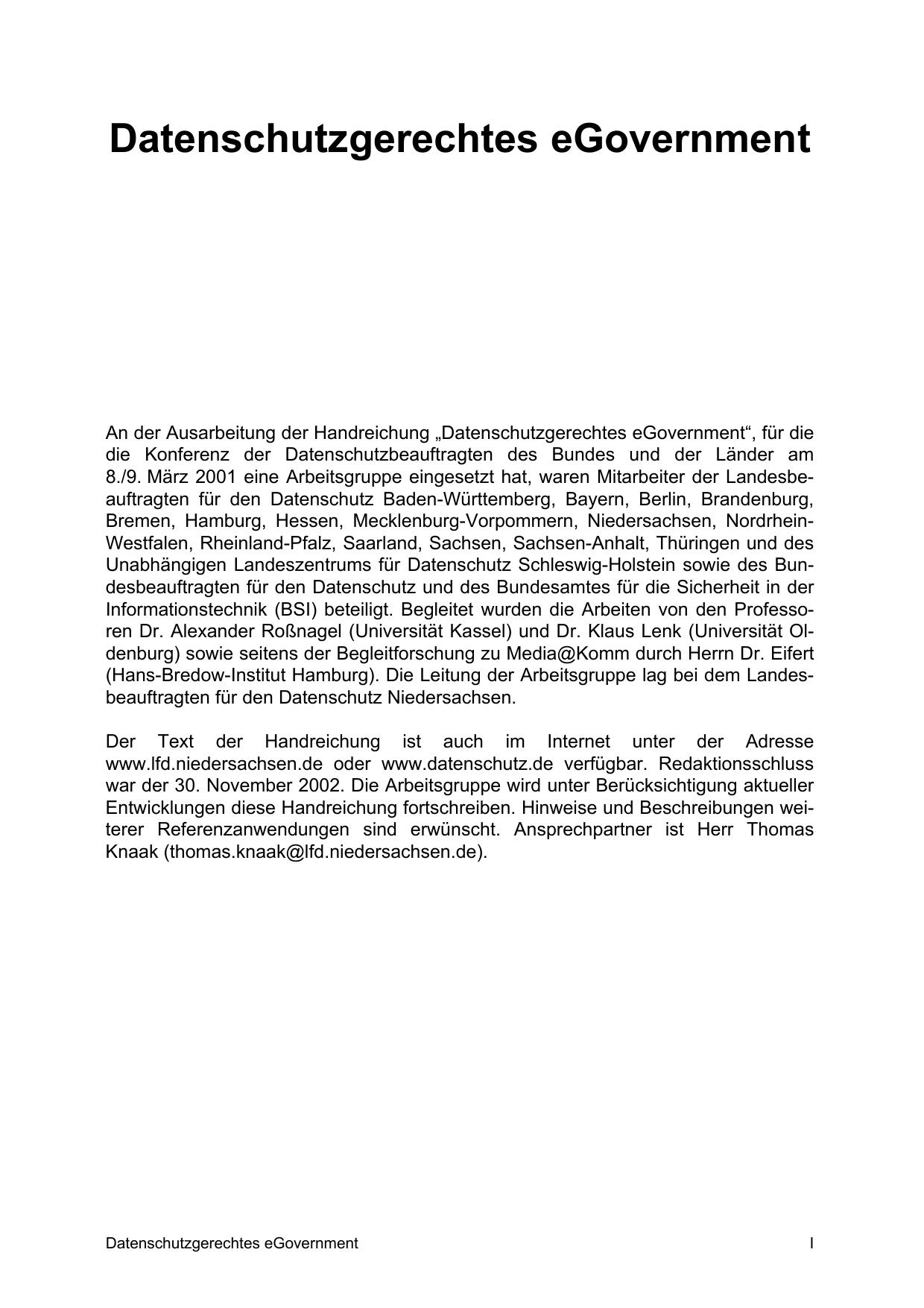 Inhalt XVI