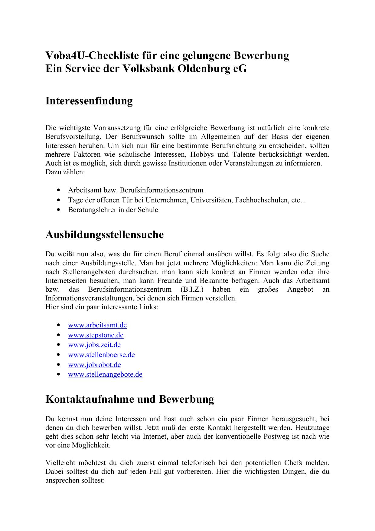 Word Pro - Checkliste_Bewerbung