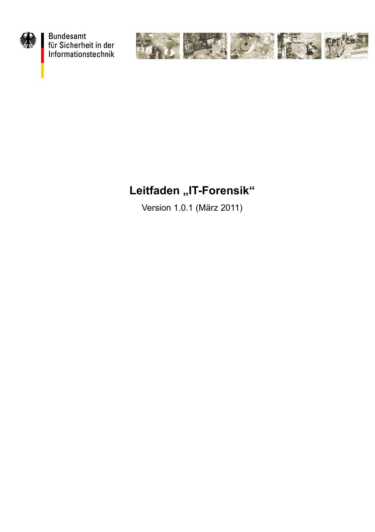 Leitfaden IT-Forensik