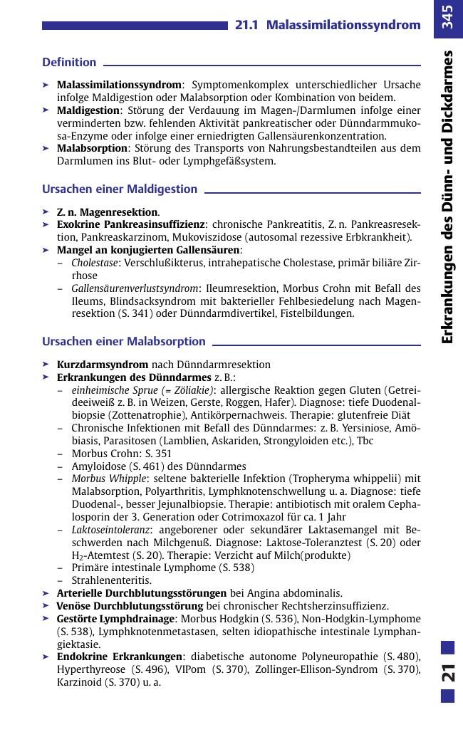 Erkrankungen des Dünn- und Dickdarms