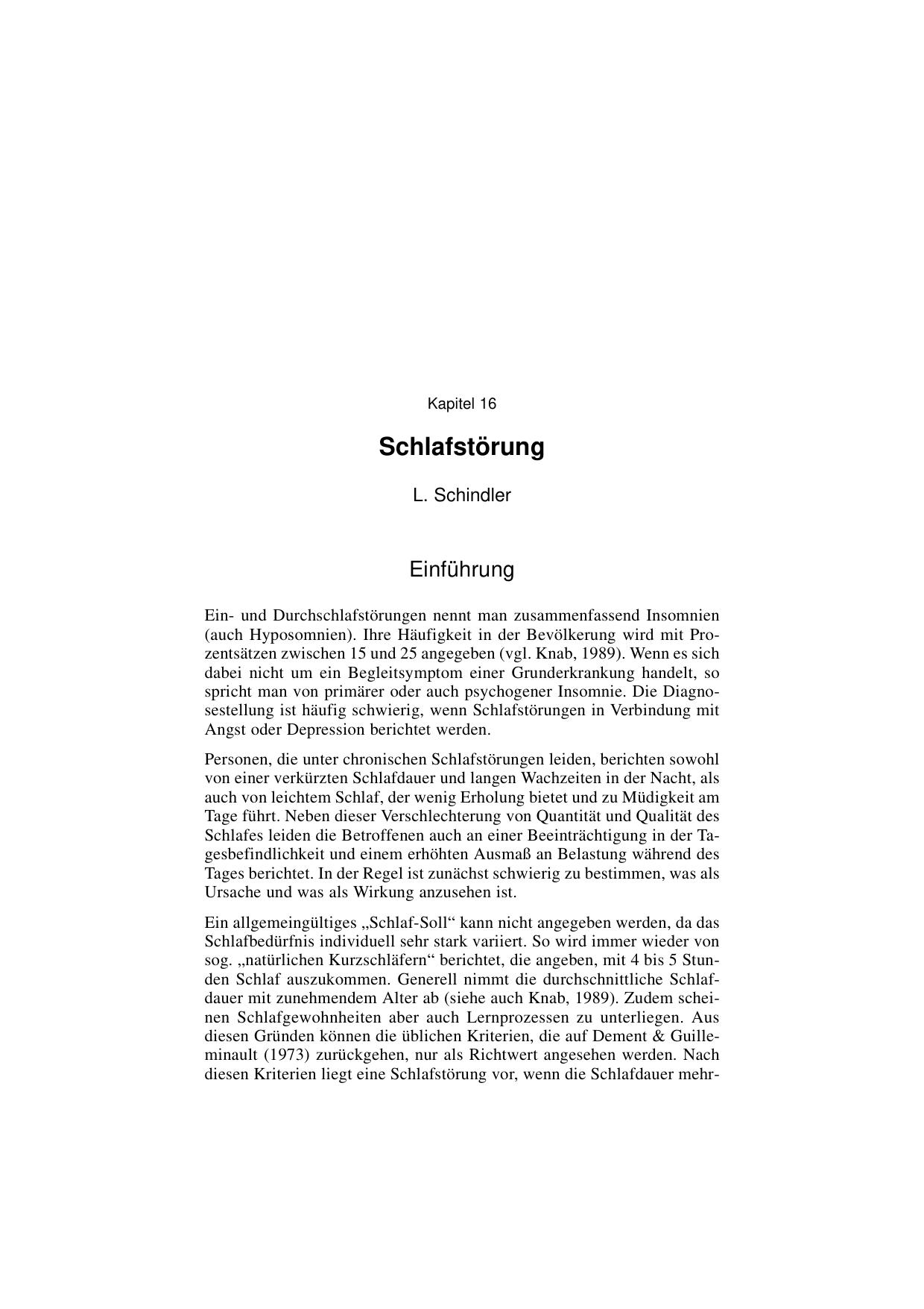 H. Reinecker (Hrsg.): Fallbuch der Klinischen Psychologie