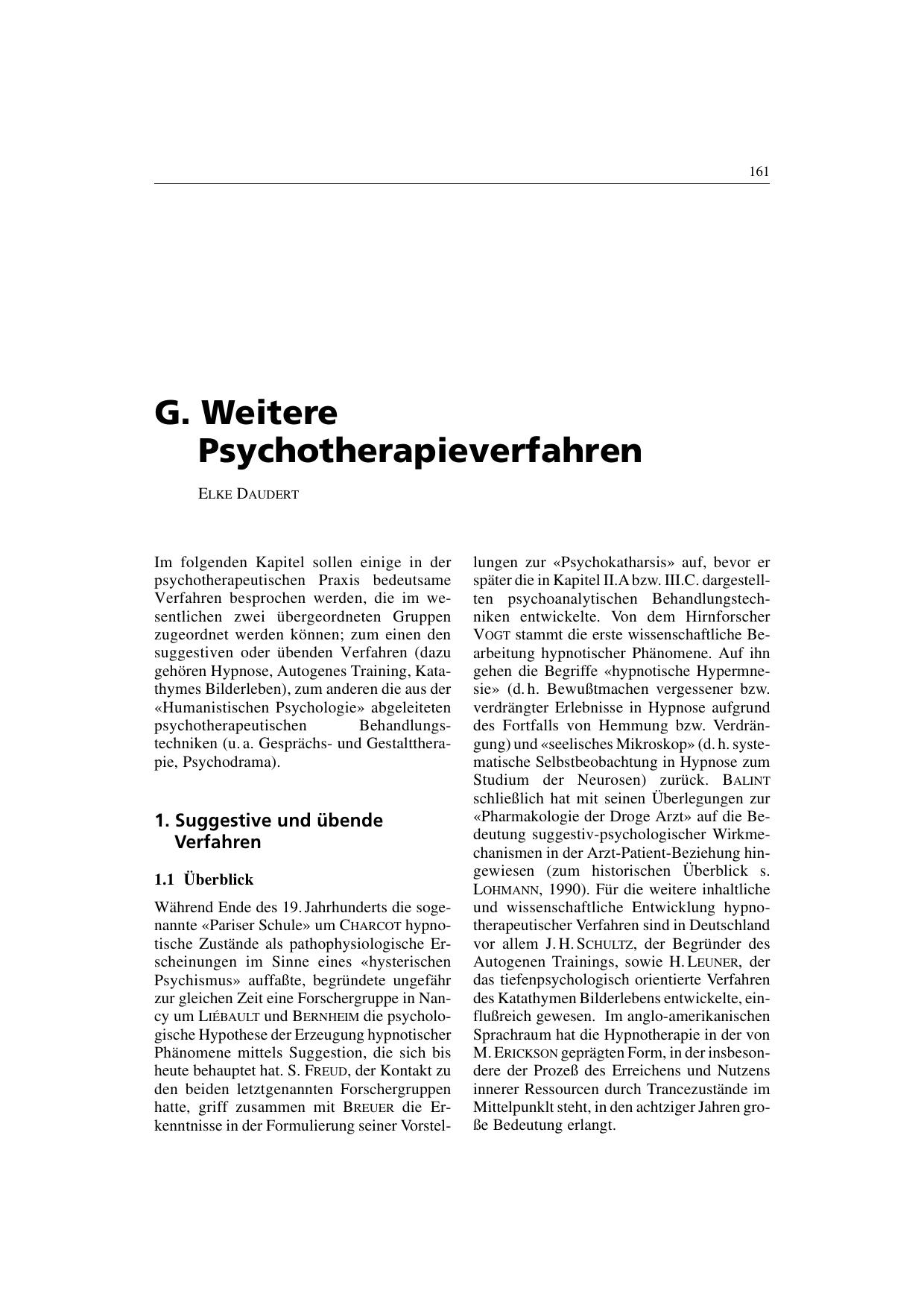 A.-E. Meyer, H. Freyberger, M. v. Kerekjarto, R. Liedtke & H. Speidel (Hrsg.): Jores Praktische Psychosomatik