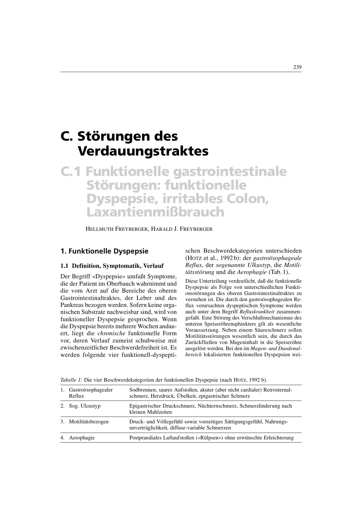 A.-E. Meyer, H. Freyberger, M. v. Kerekjarto, R. Liedtke & H. Speidel (Hrsg.): Jores Praktische Psychosomatik