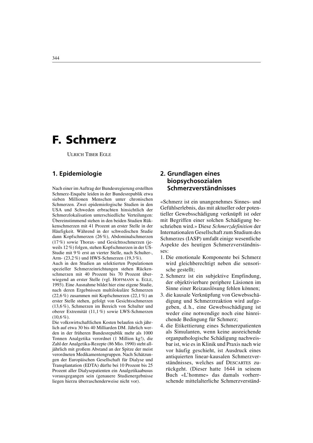 A.-E. Meyer, H. Freyberger, M. v. Kerekjarto, R. Liedtke & H. Speidel (Hrsg.): Jores Praktische Psychosomatik