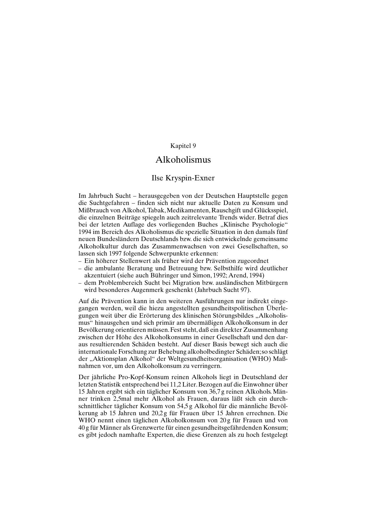 H. Reinecker (Hrsg.): Lehrbuch der Klinischen Psychologie