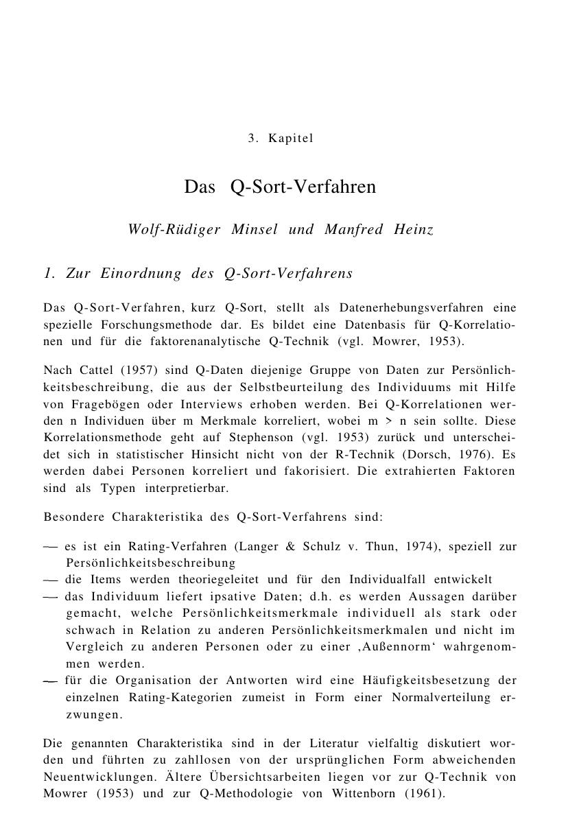 Enzyklopädie der Psychologie. Themenbereich B: Methodologie und Methoden. Serie I: Forschungsmethoden der Psychologie. Band 2: Datenerhebung