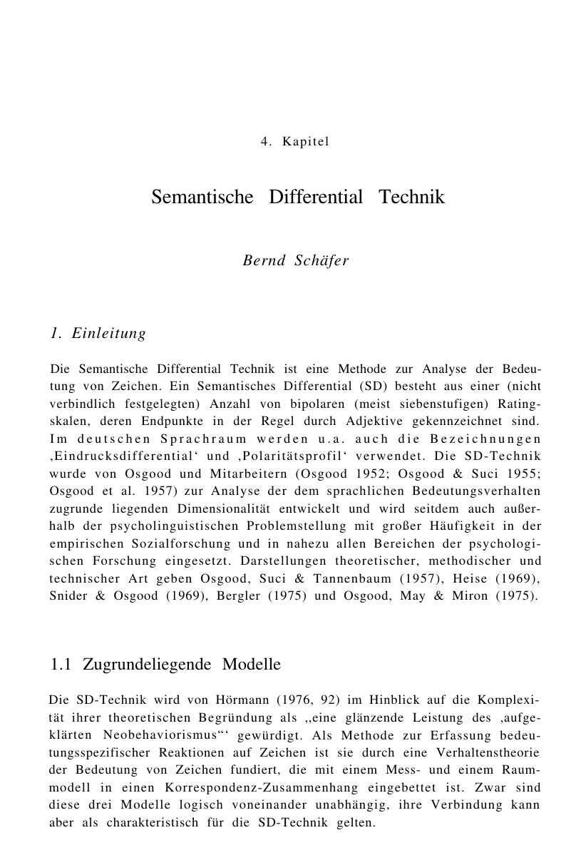 Enzyklopädie der Psychologie. Themenbereich B: Methodologie und Methoden. Serie I: Forschungsmethoden der Psychologie. Band 2: Datenerhebung