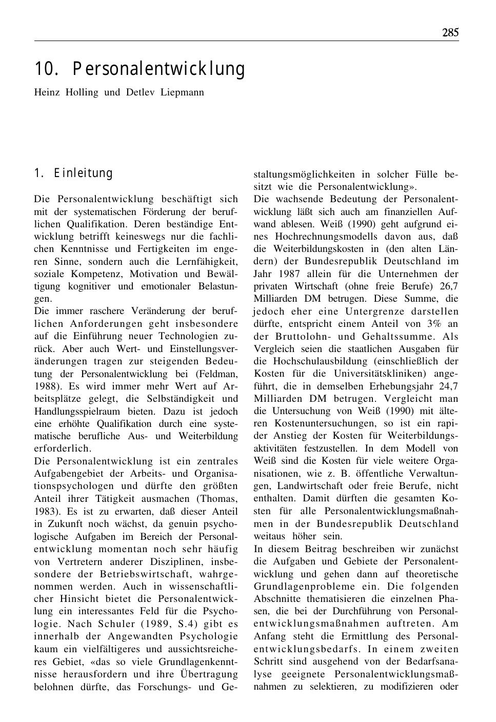 H. Schuler (Hrsg.): Lehrbuch Organisationspsychologie