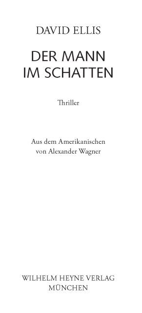 Der Mann im Schatten - Thriller