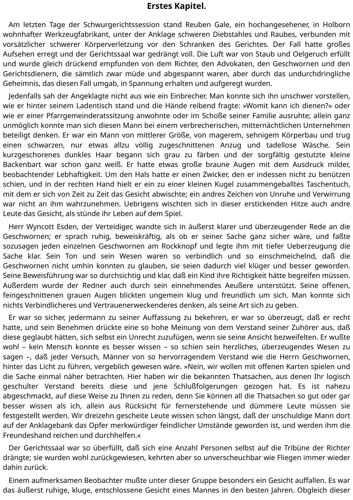 Ein gefährliches Werkzeug