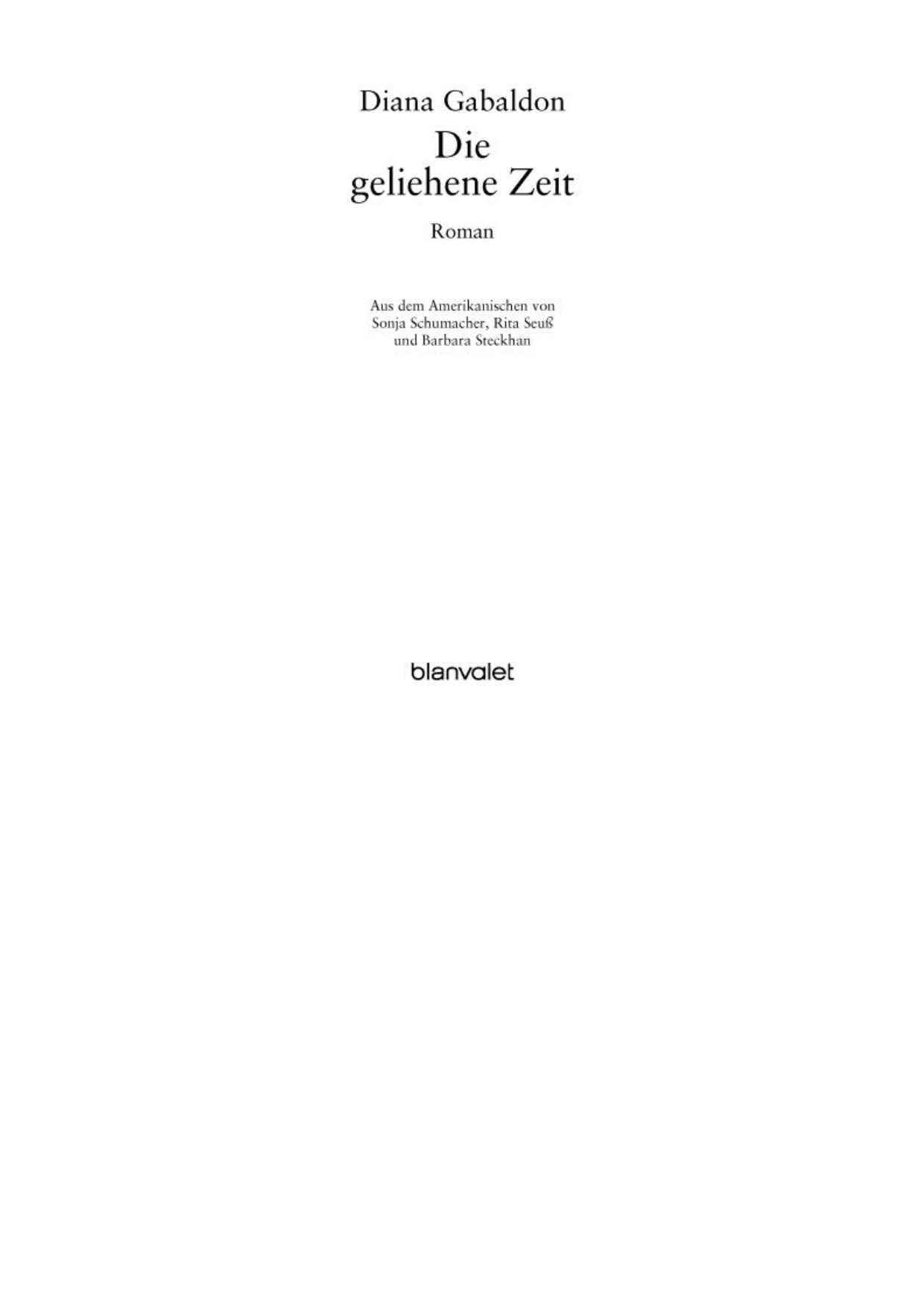 Die Geliehene Zeit
