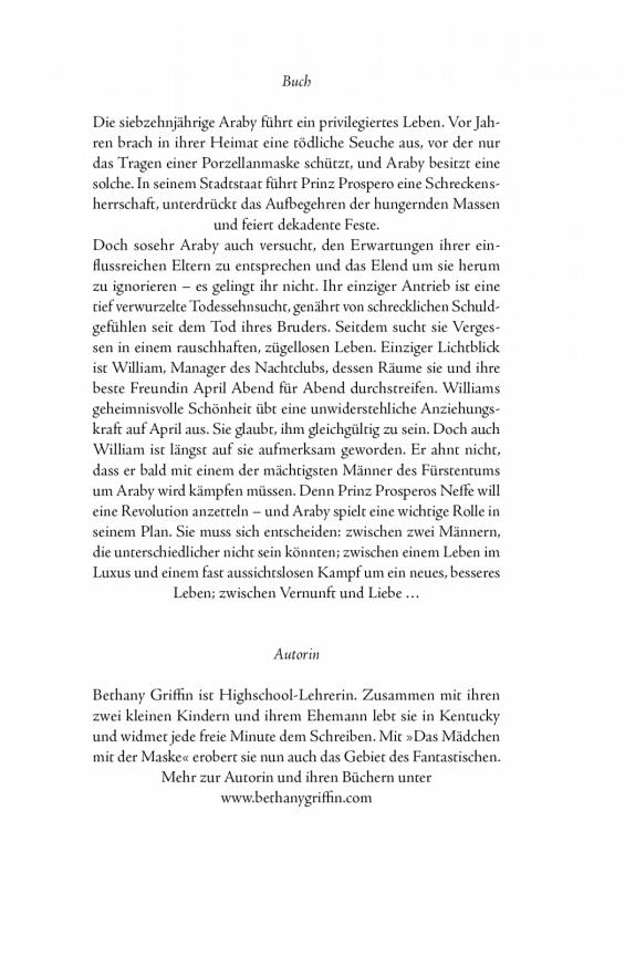 Die Stadt des roten Todes - Das Mädchen mit der Maske: Roman (German Edition)