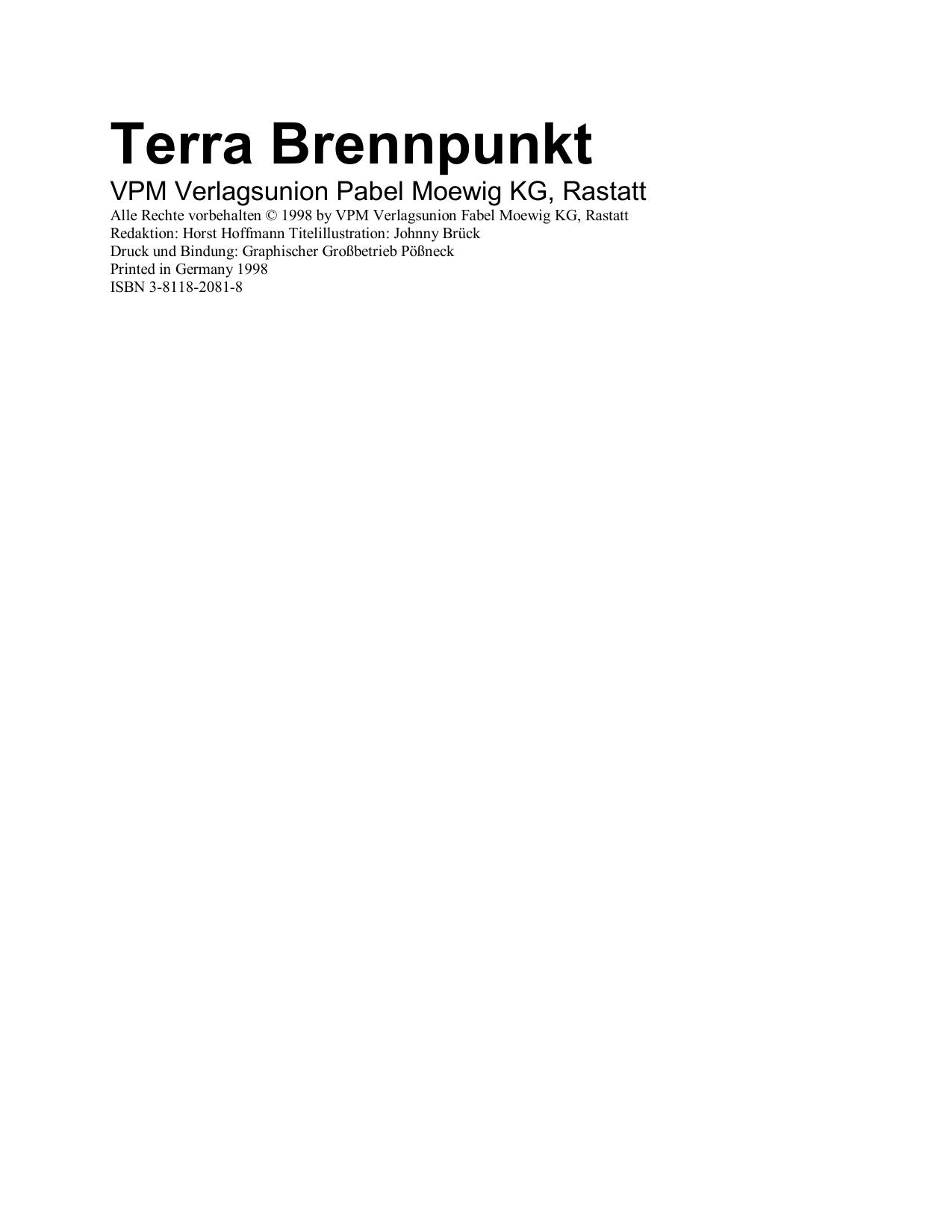 Microsoft Word Viewer 97 - Perry Rhodan - Silberband 061 - Terra im Brennpunkt.rtf