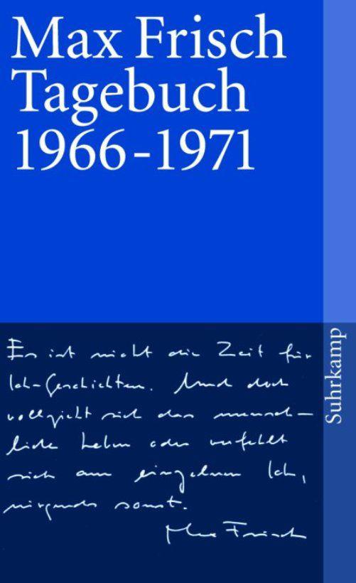 Tagebuch 1966-1971 (suhrkamp taschenbuch) (German Edition)
