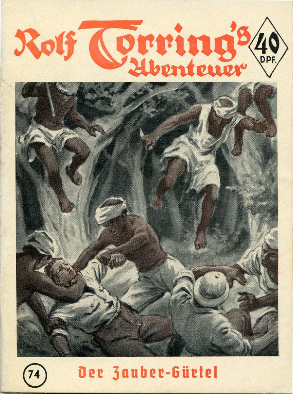 Rolf Torring 074 - Der Zauber-Gürtel
