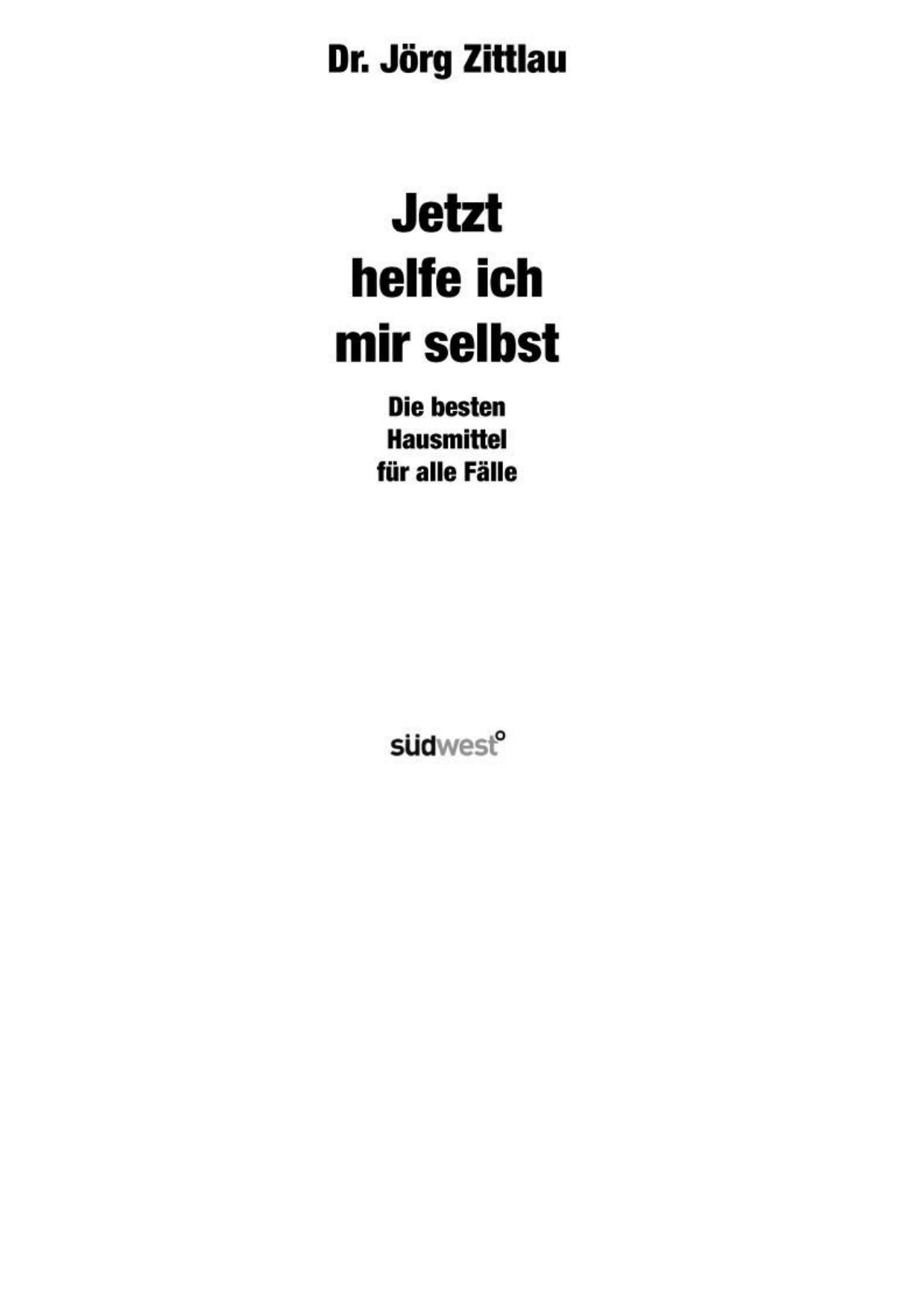 Jetzt helfe ich mir selbst