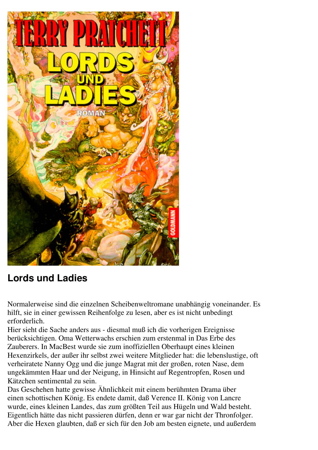 Lords und Ladies