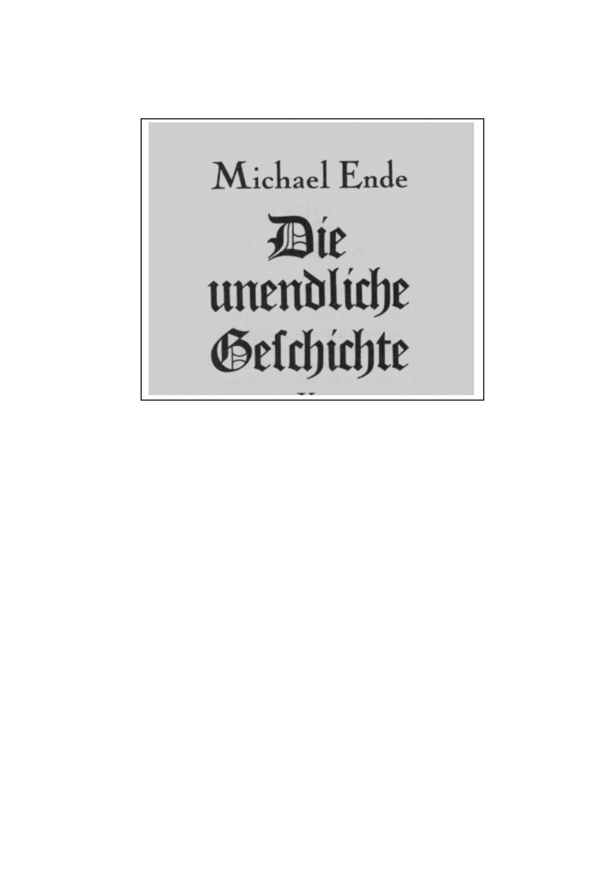 Ende, Michael