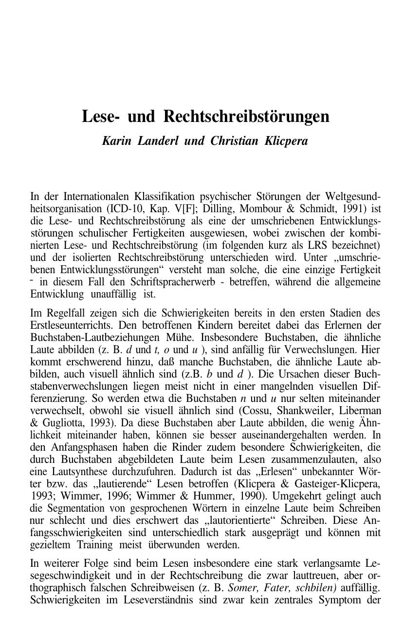 F. Petermann (Hrsg.): Fallbuch der Klinischen Kinderpsychologie