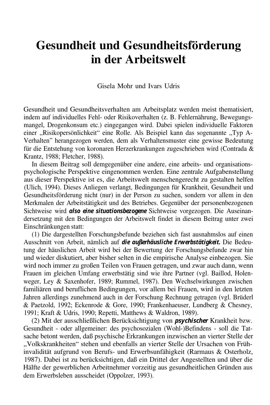 Ralf Schwarzer (Hrsg.): Gesundheitspsychologie