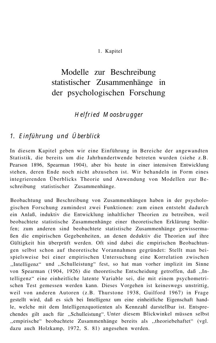 Enzyklopädie der Psychologie. Themenbereich B: Methodologie und Methoden. Serie I: Forschungsmethoden der Psychologie. Band 4: Strukturierung und Reduzierung von Daten
