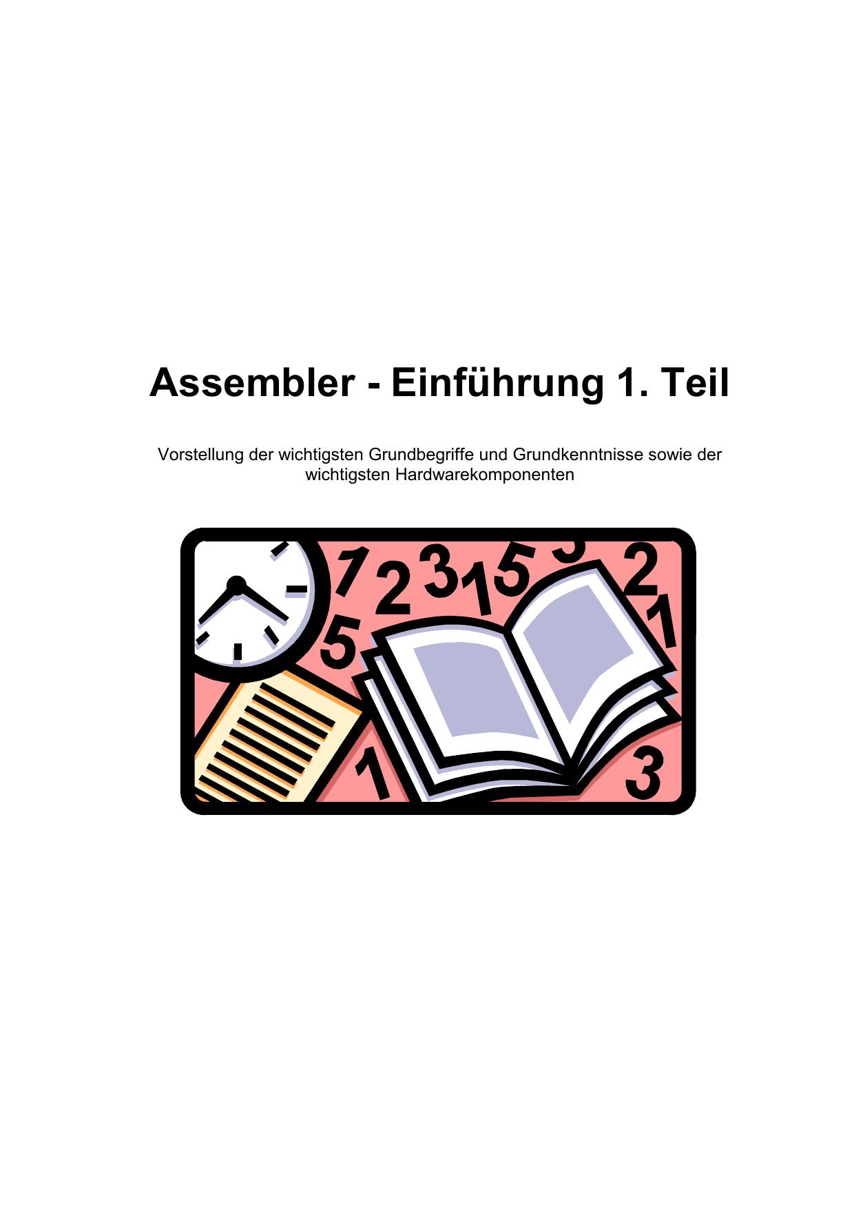Microsoft Word - Assembler1.doc
