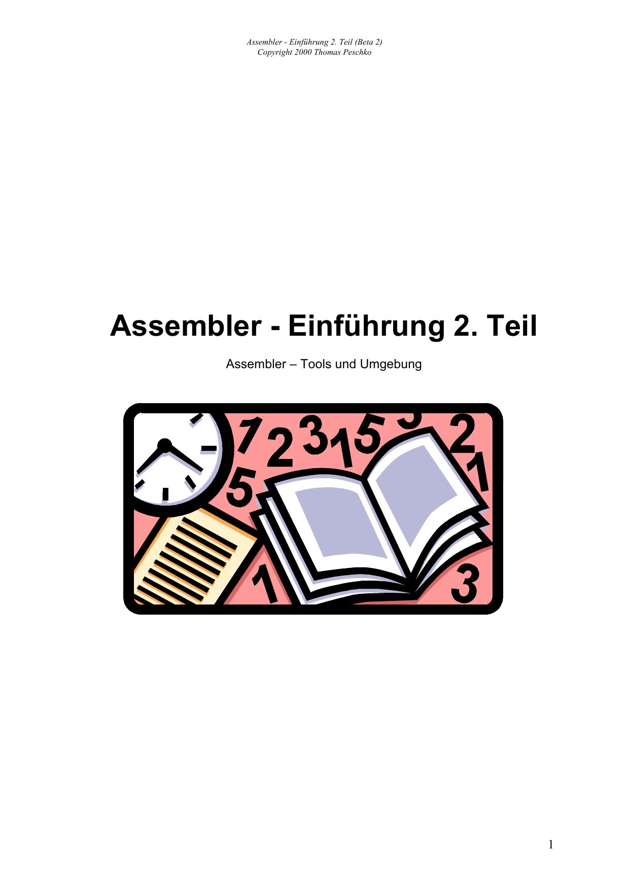 Microsoft Word - Assembler2.doc