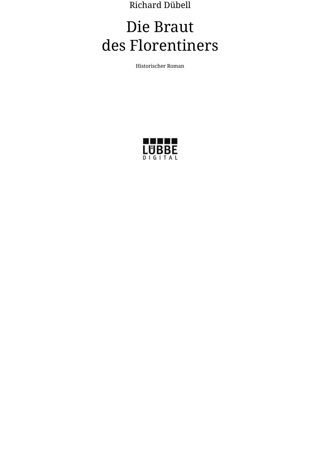 Die Braut des Florentiners - TB 2006/2007