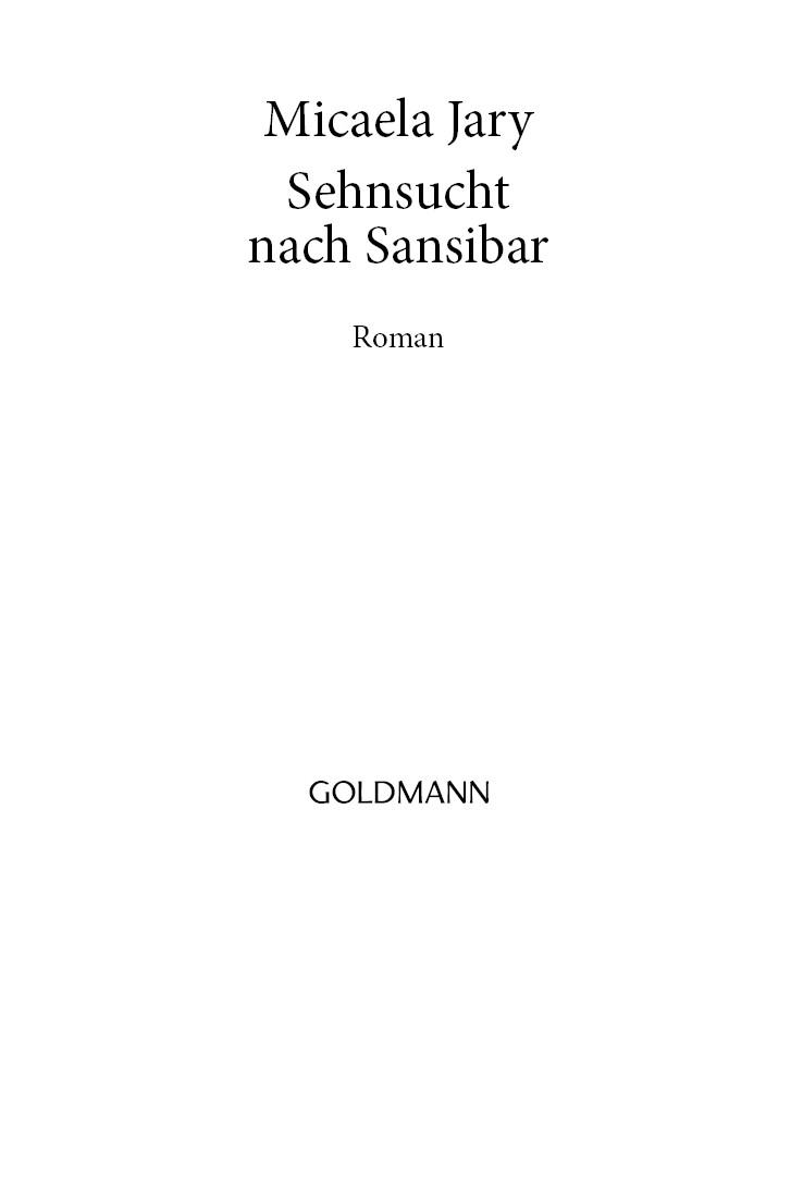 Sehnsucht nach Sansibar - Jary, M: Sehnsucht nach Sansibar