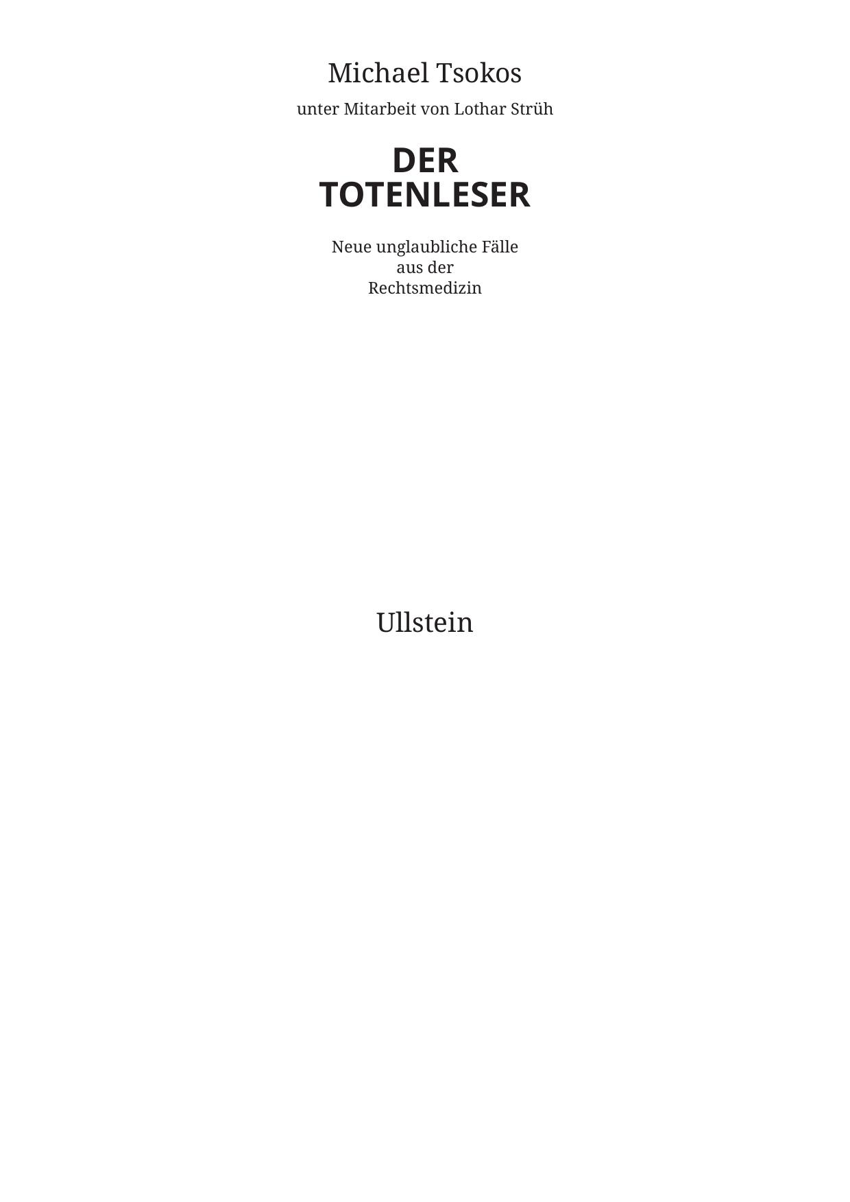 Der Totenleser