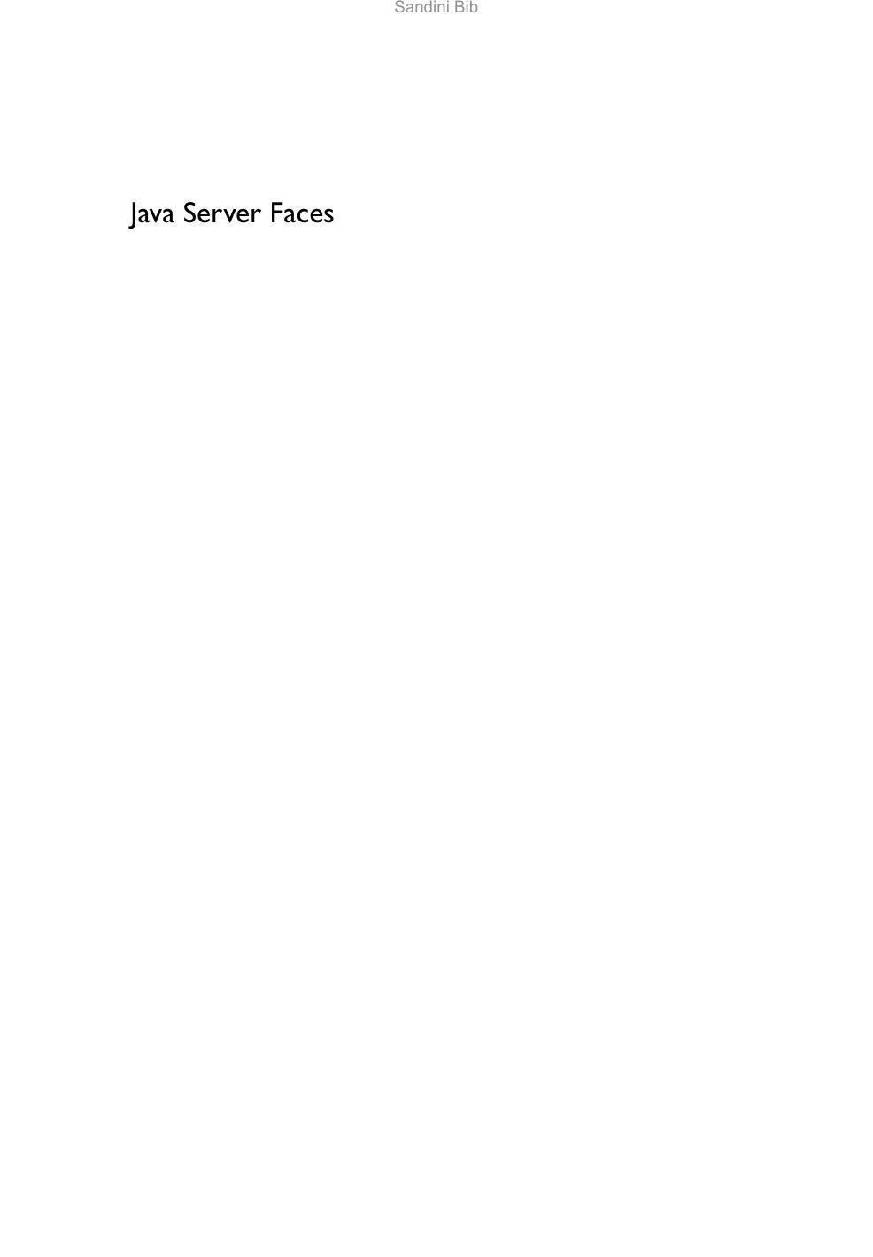 Java Server Faces - *ISBN 3-8273-2127-1* - © 2004 by Addison-Wesley Verlag <STD>