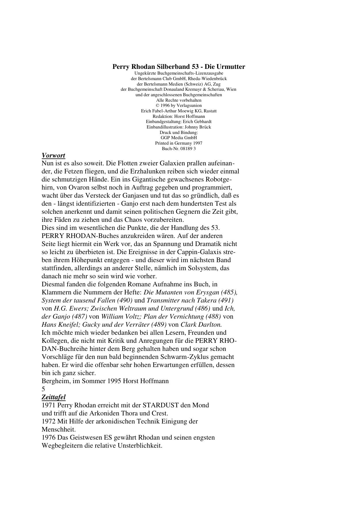 Microsoft Word - Perry Rhodan - Silberband 53 - Die Urmutter.rtf