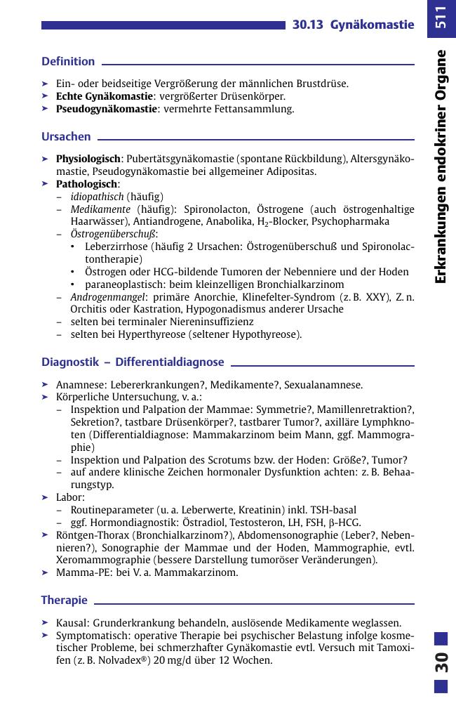 Erkrankungen endokriner Organe II
