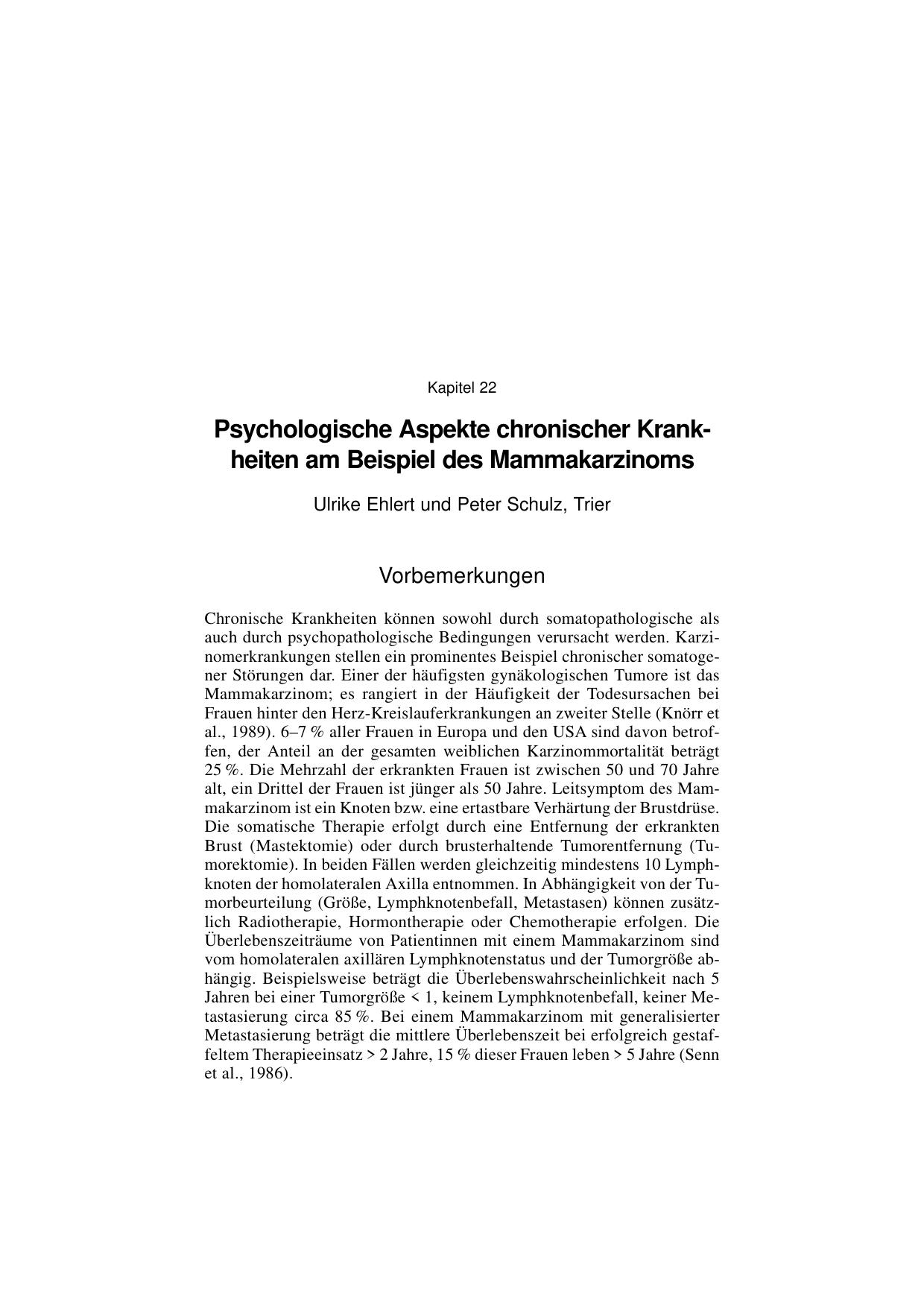H. Reinecker (Hrsg.): Fallbuch der Klinischen Psychologie