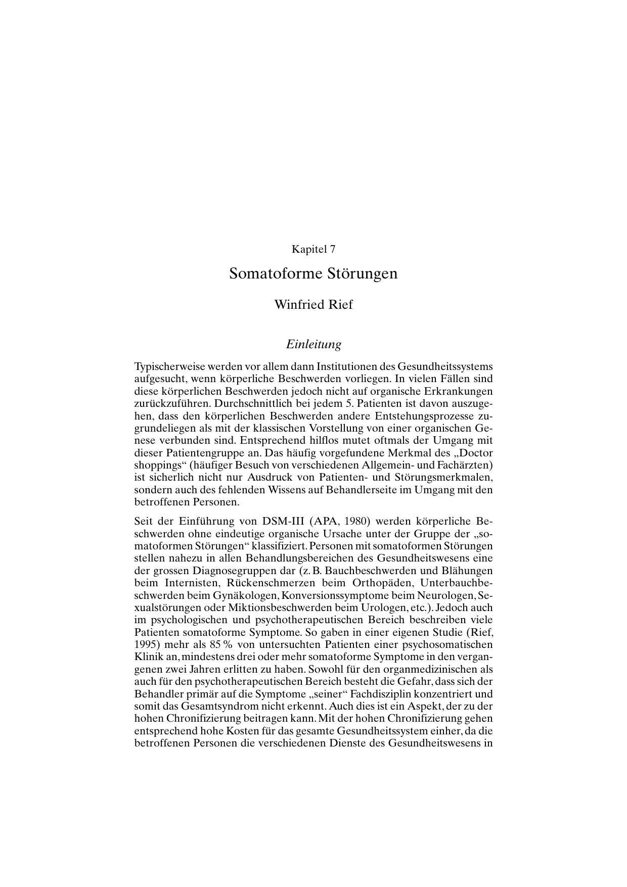 H. Reinecker (Hrsg.): Lehrbuch der Klinischen Psychologie