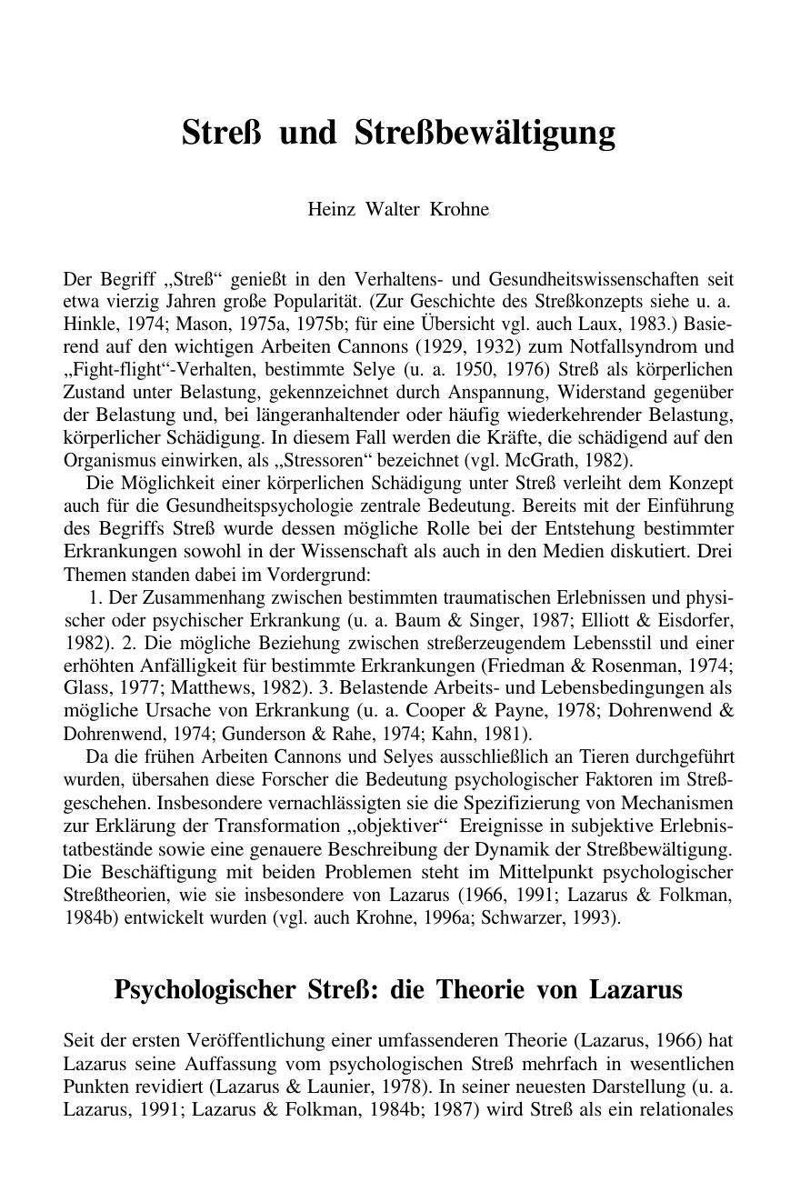 Ralf Schwarzer (Hrsg.): Gesundheitspsychologie