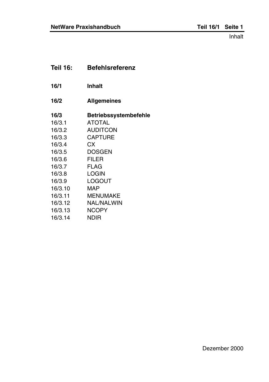 Befehlsreferenz