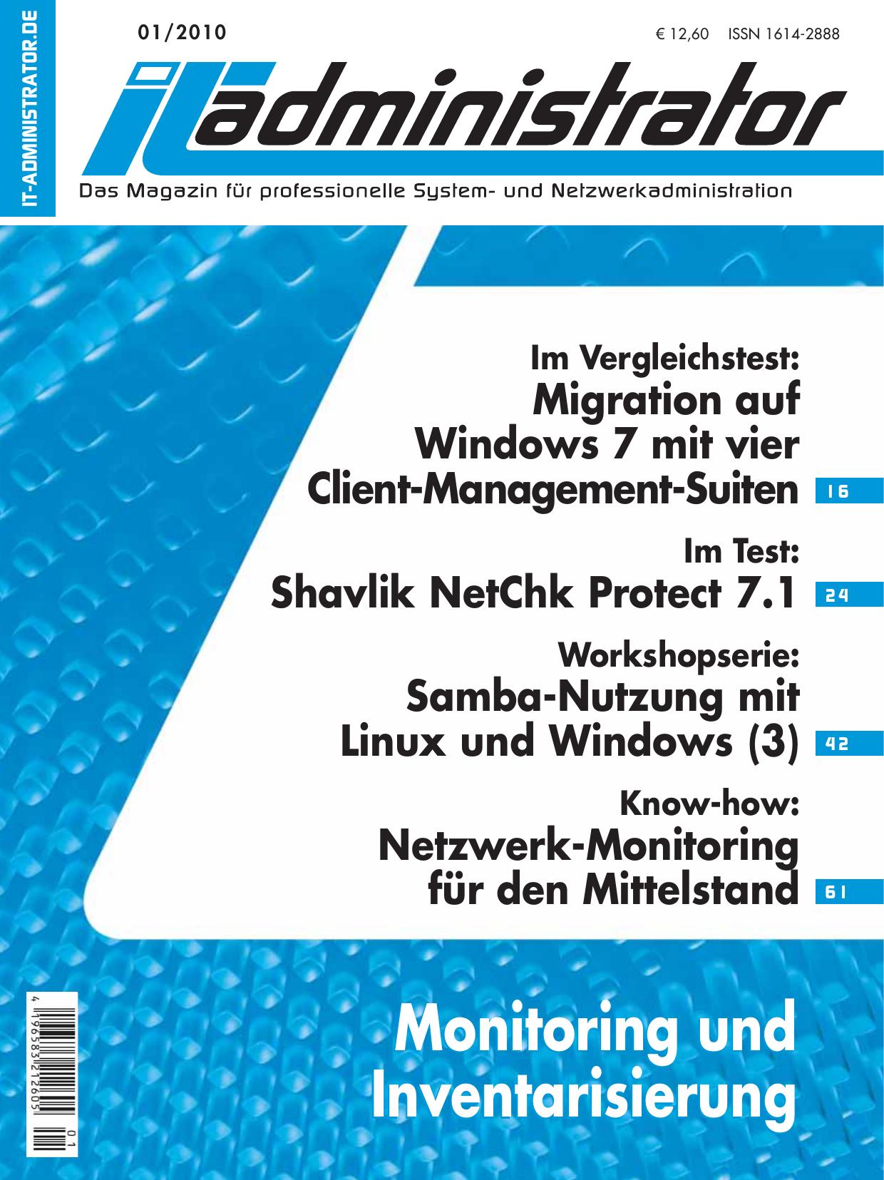 IT-Administrator Januar 2010