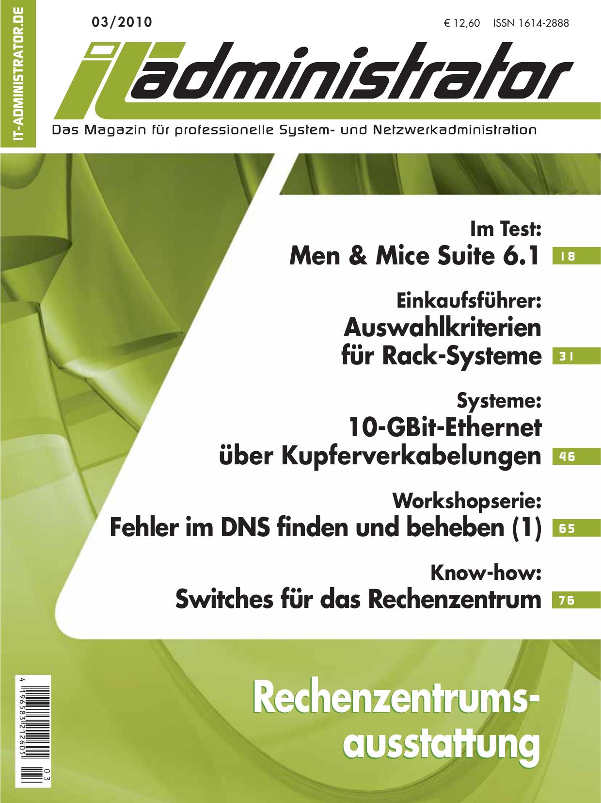 IT-Administrator März 2010
