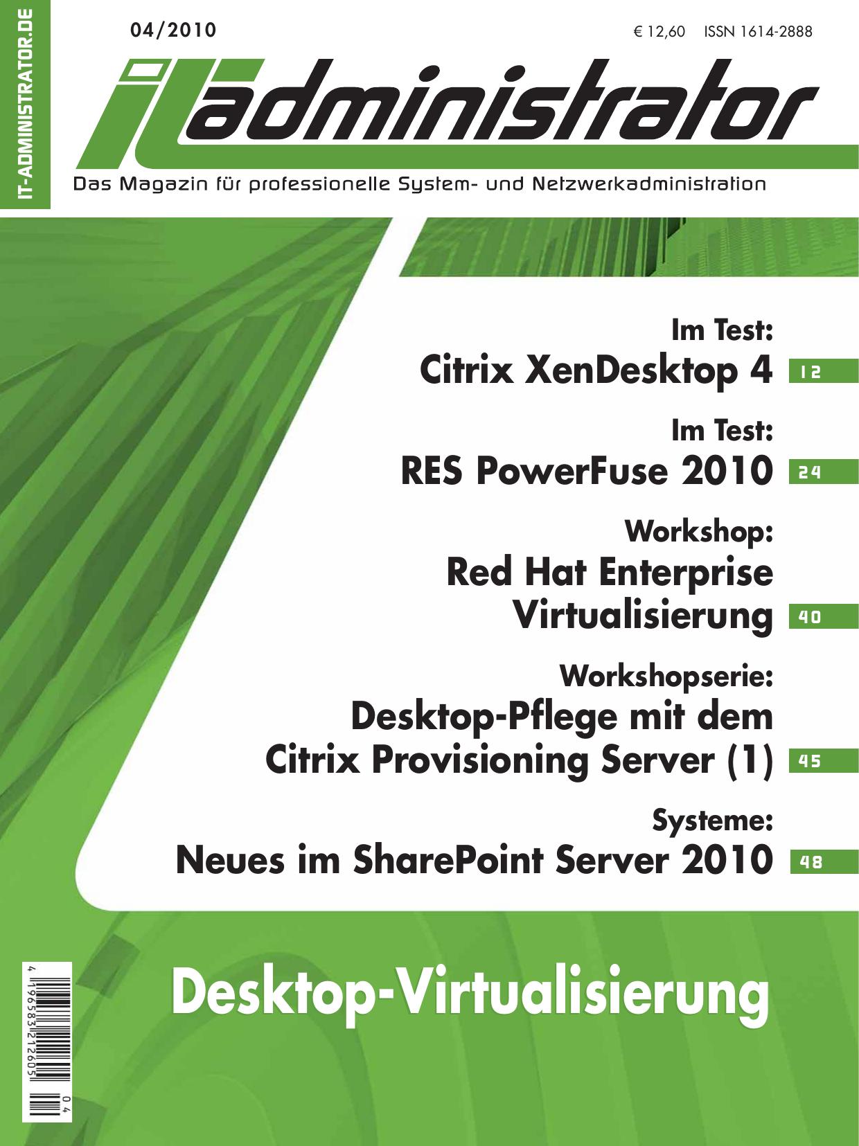 IT-Administrator April 2010
