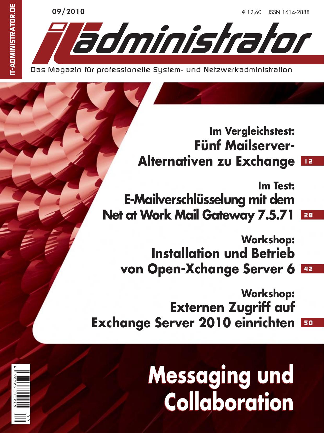IT-Administrator September 2010