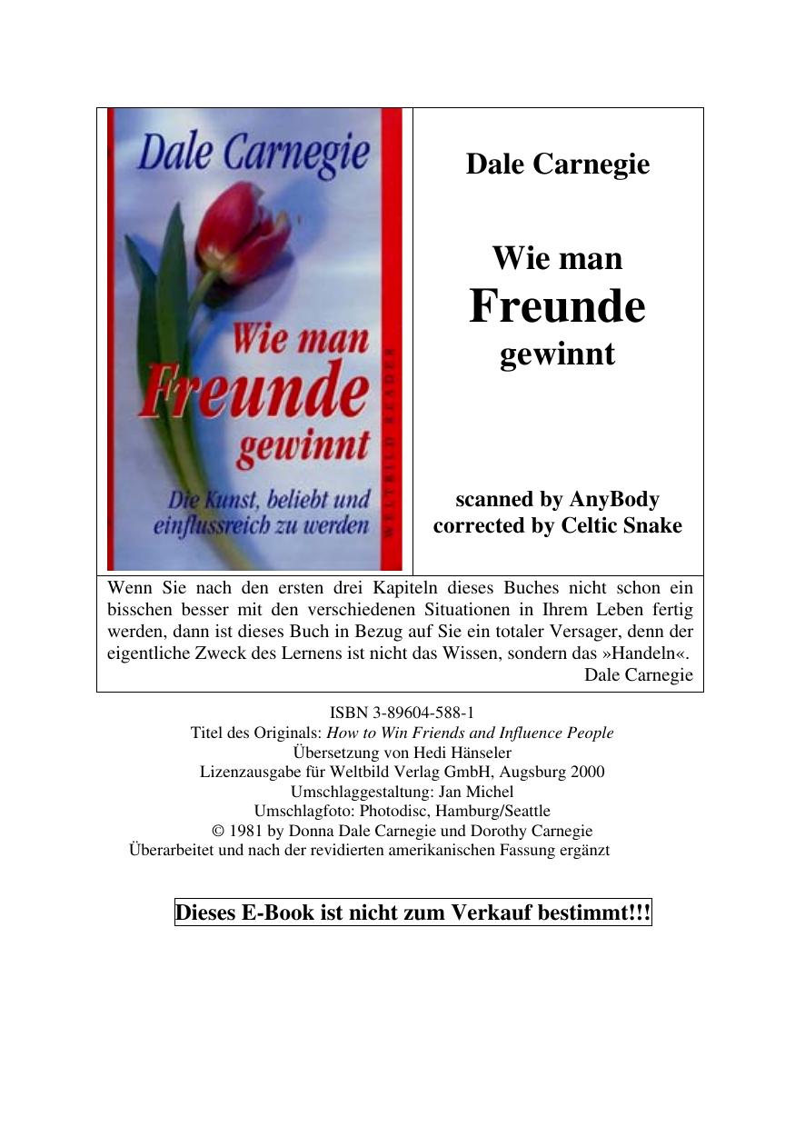 Wie man Freunde gewinnt