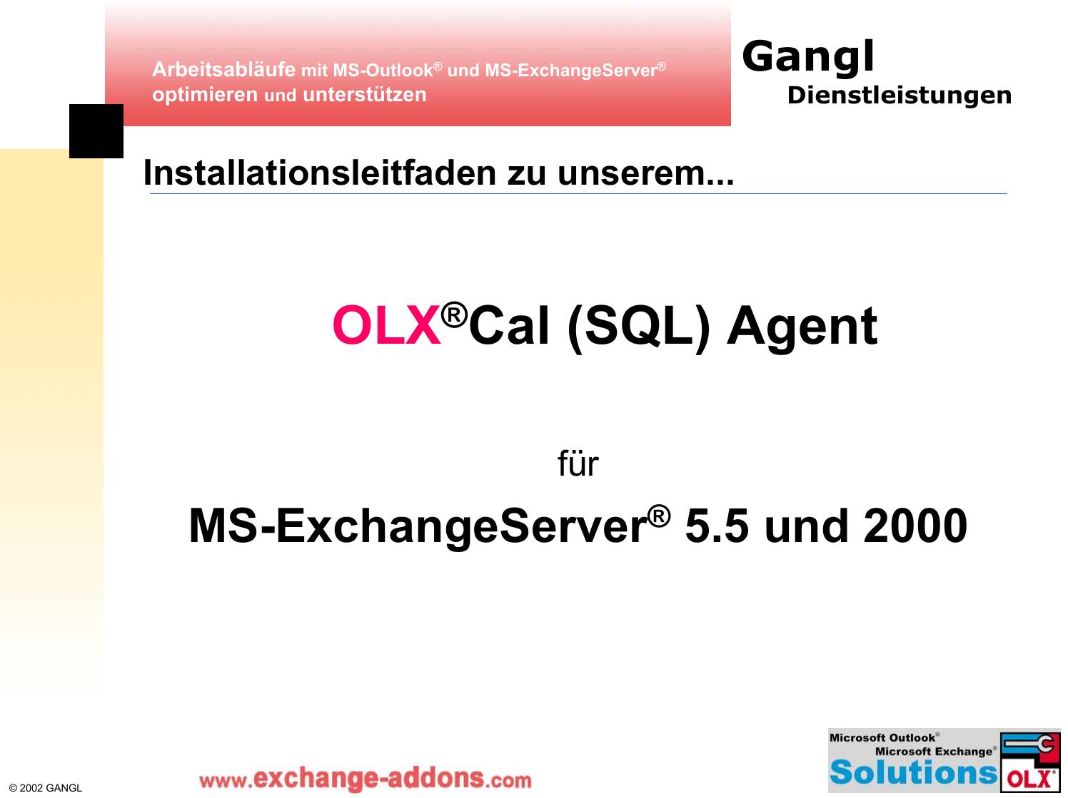 OLXCal \(SQL\) Agent
