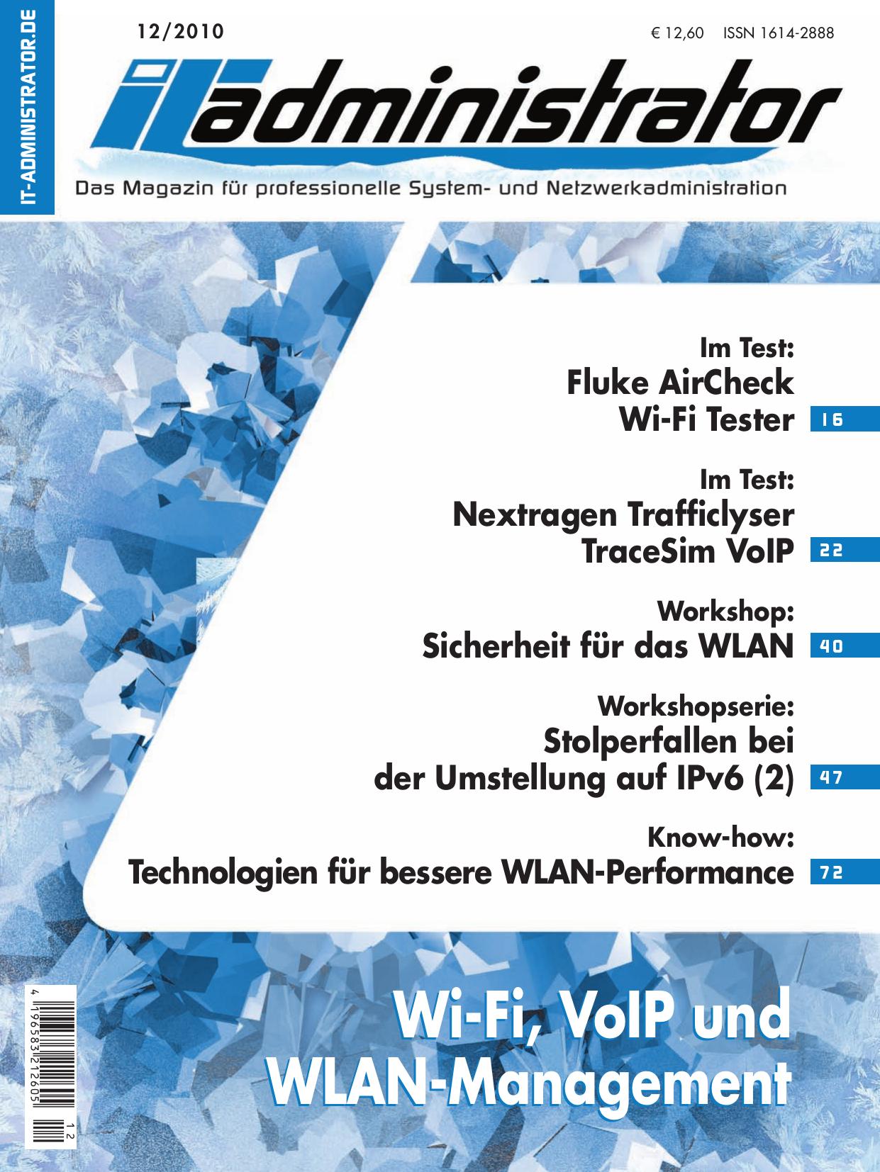 IT-Administrator Dezember 2010