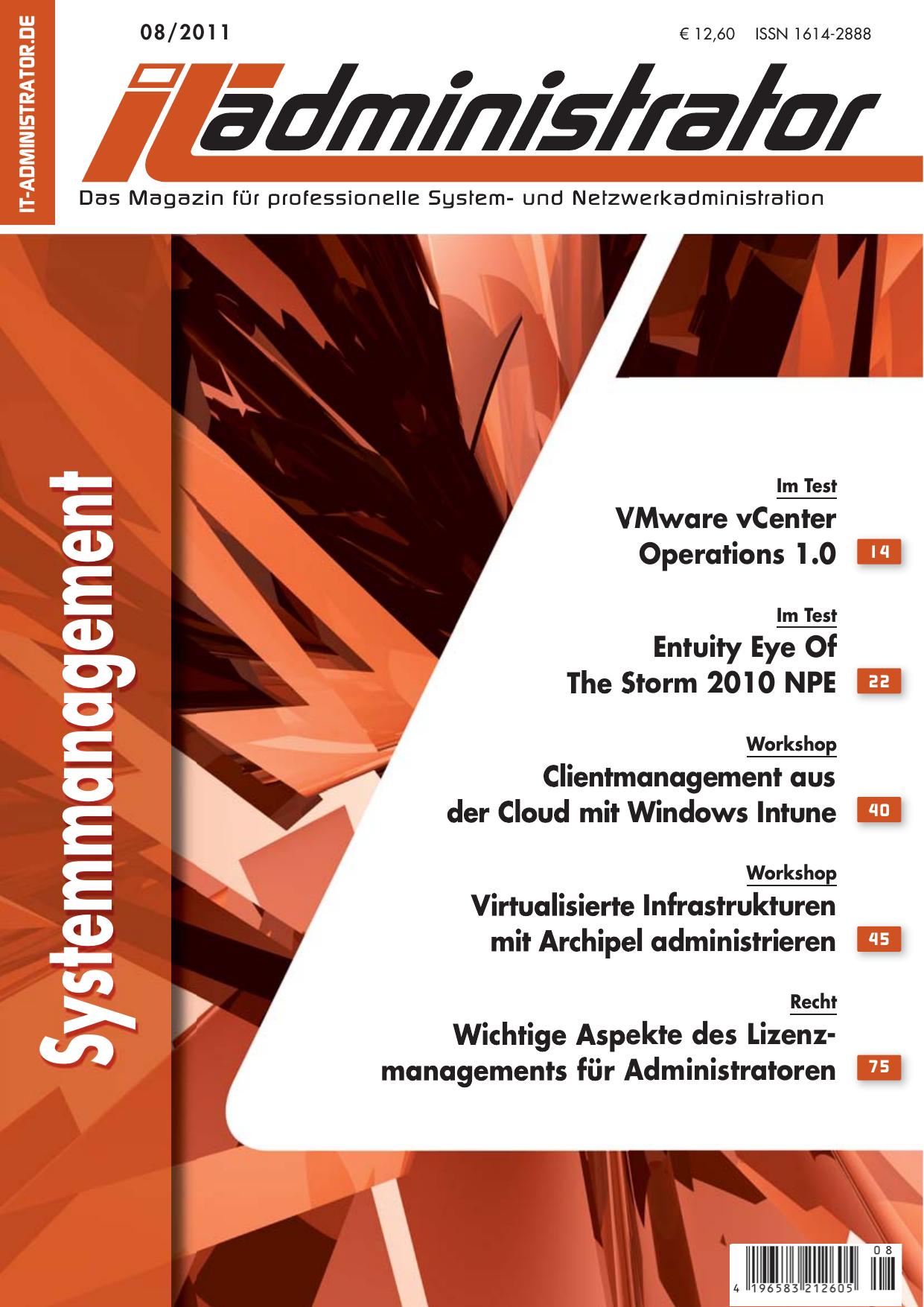 IT-Administrator August 2011