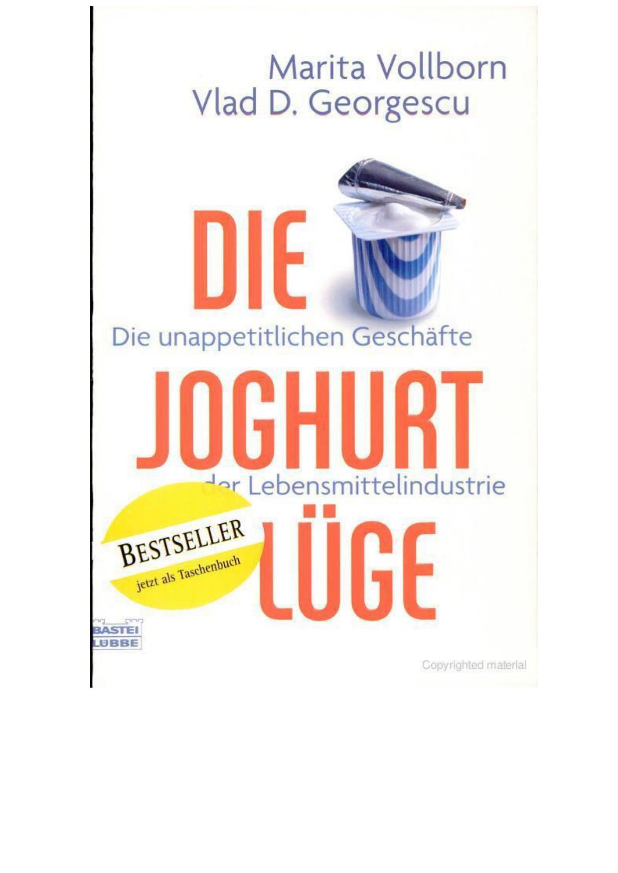 Die Joghurt-Luege
